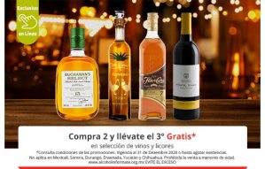 Imagen promocional de la campaña decembrina de Soriana en Vinos y Licores