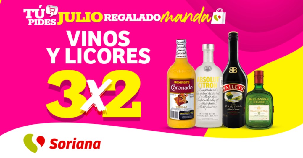 Soriana Julio Regalado 2021 Vinos y Licores